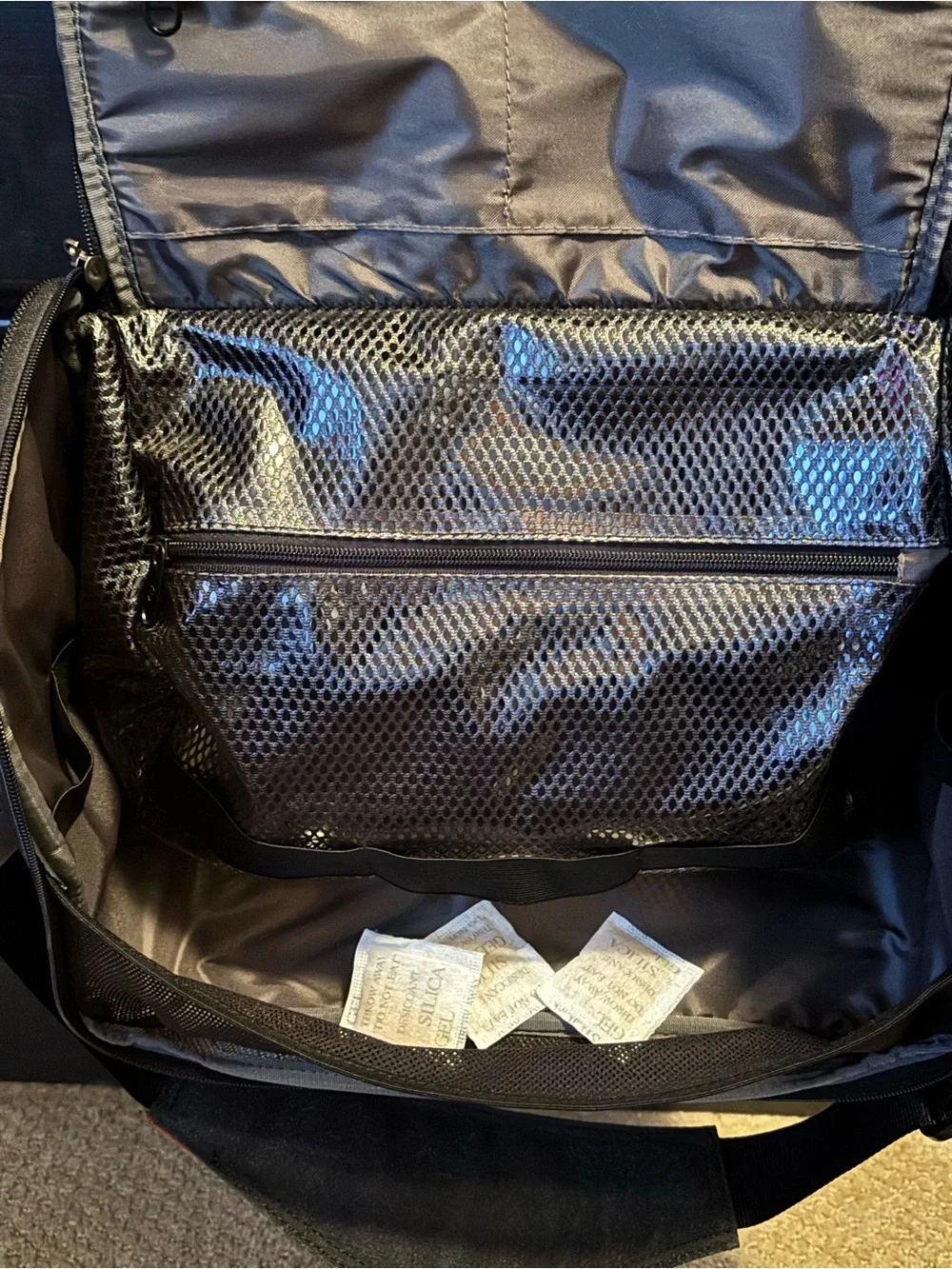 Victorinox Red and Black Crossbody Messenger Bag